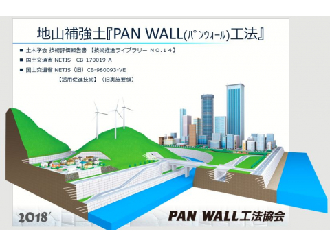 地山補強土 パンウォール工法